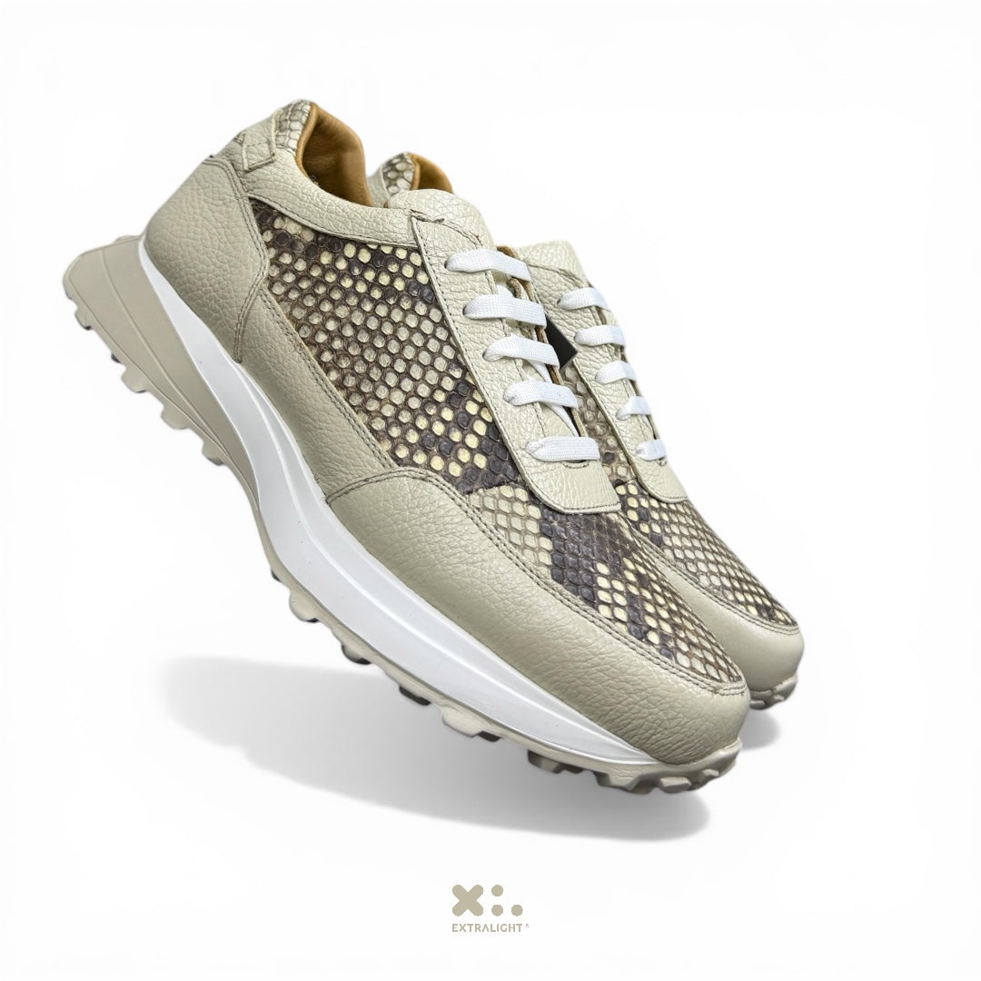 Sneaker 20K piel venado/phtyon natural extralight®