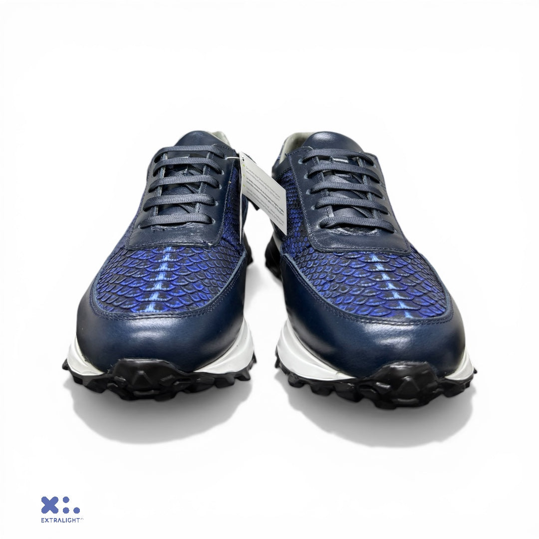 Sneaker 20K piel pulop mezclilla francés extralight®