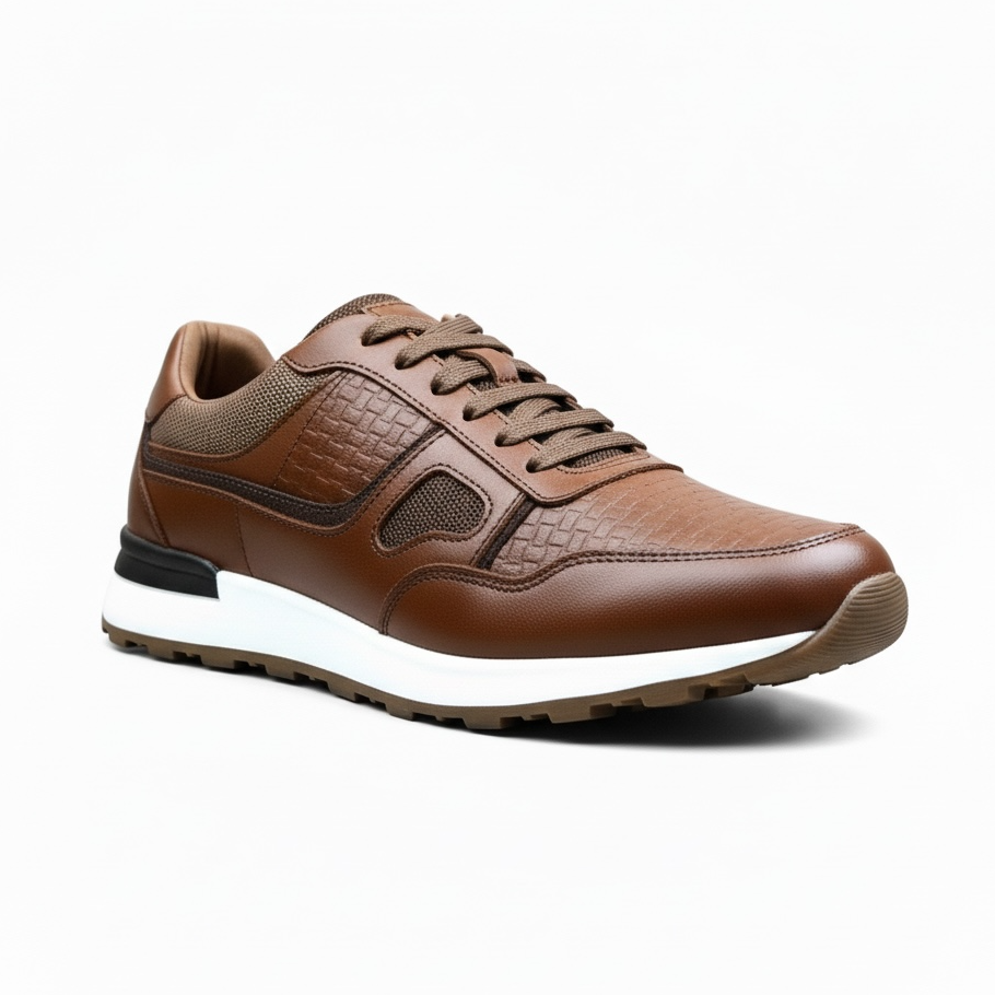 Tenís de piel 6034 - Shedron napa