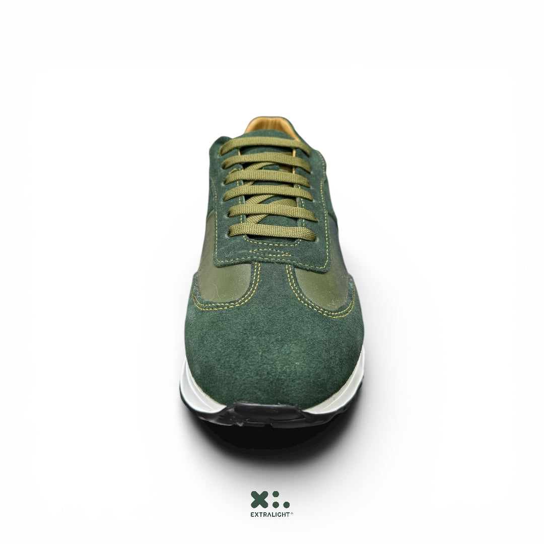 sneaker carson - piel green Extralight®