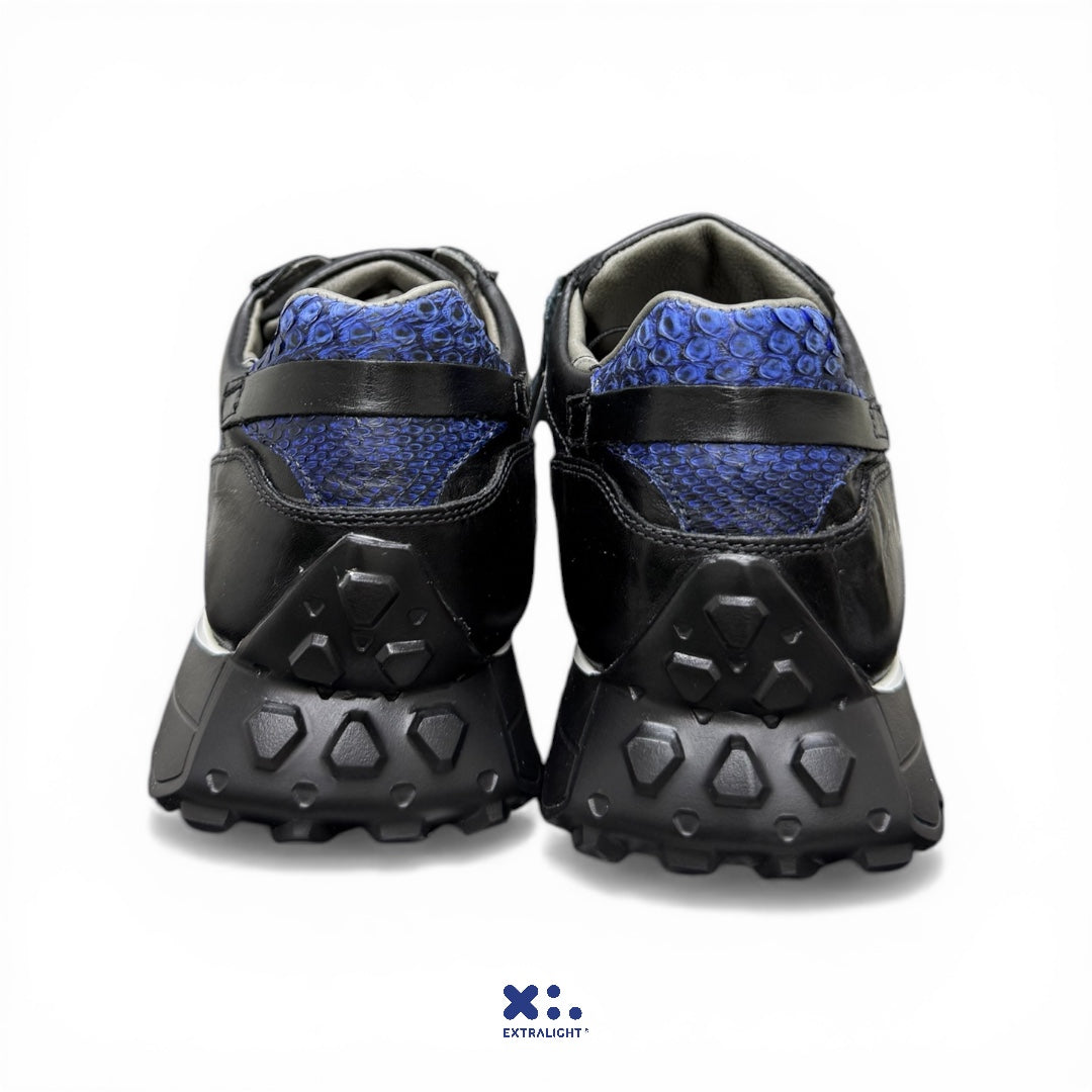 Sneaker 20K piel Phyton mezclilla francés extralight®