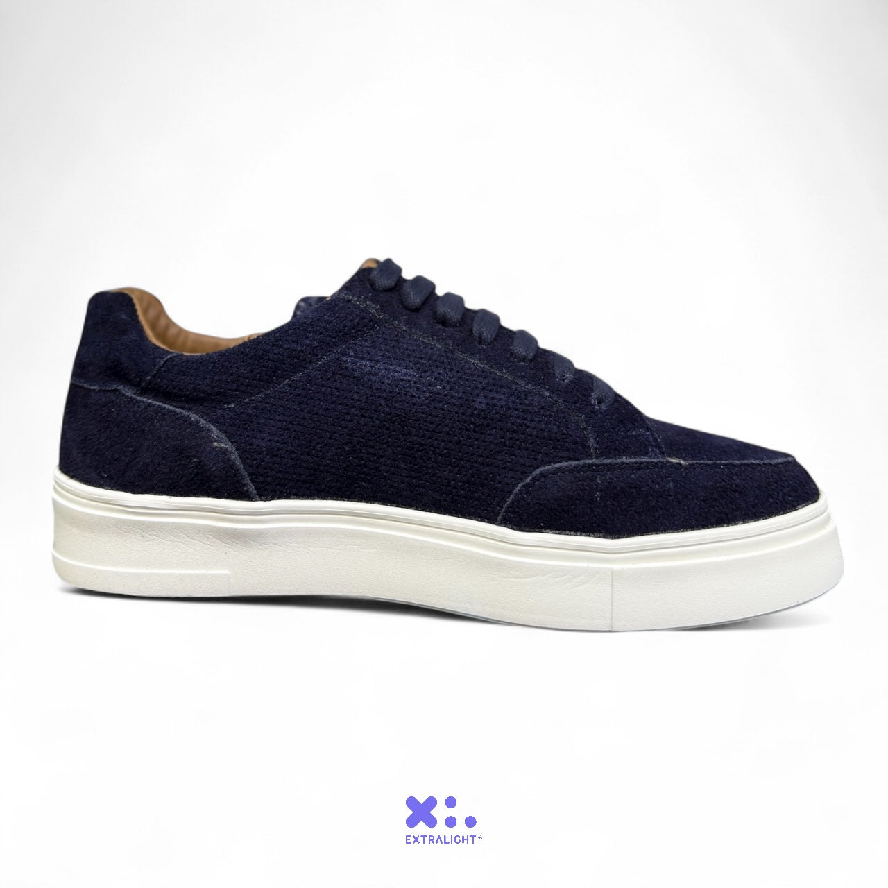 Sneaker de piel ted morado- blue 16k vermil extralight