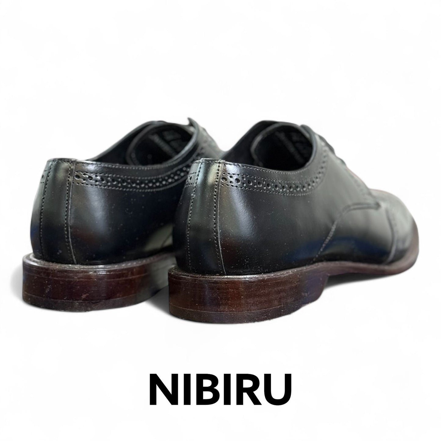 Zapato de piel enzo negro