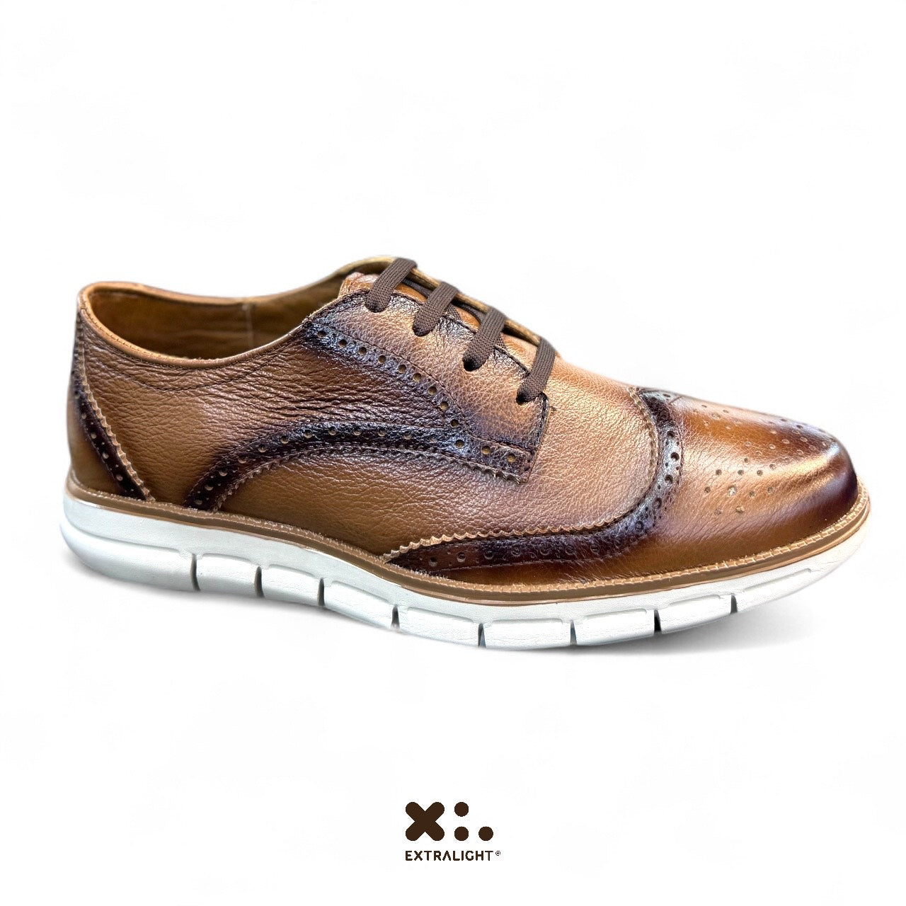 zapatos de piel venado flother miel sombreado ultralight