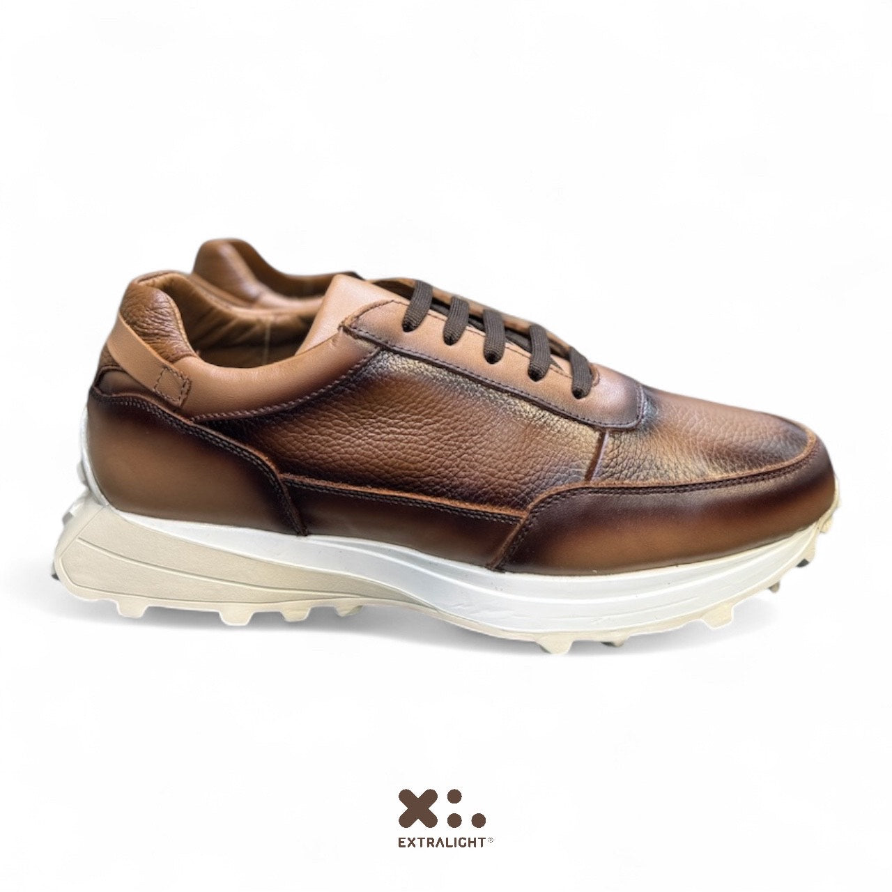 sneaker de piel venado honey moltisanti añejado 20k extralight cream