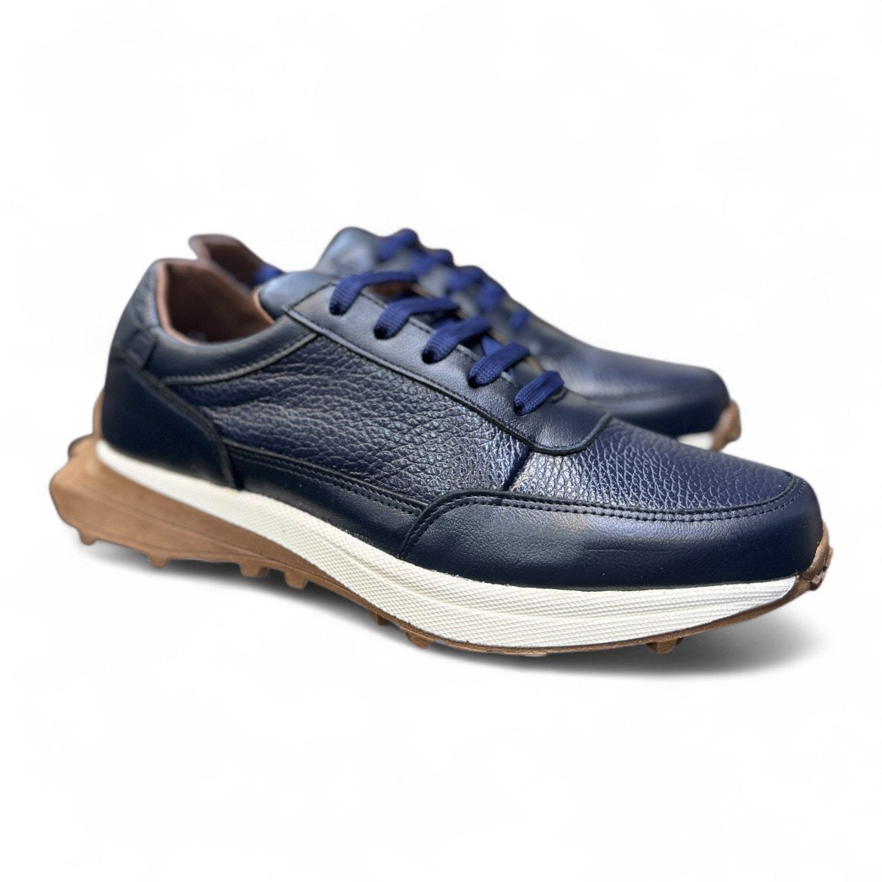 Tenis de piel 20-izard- blue