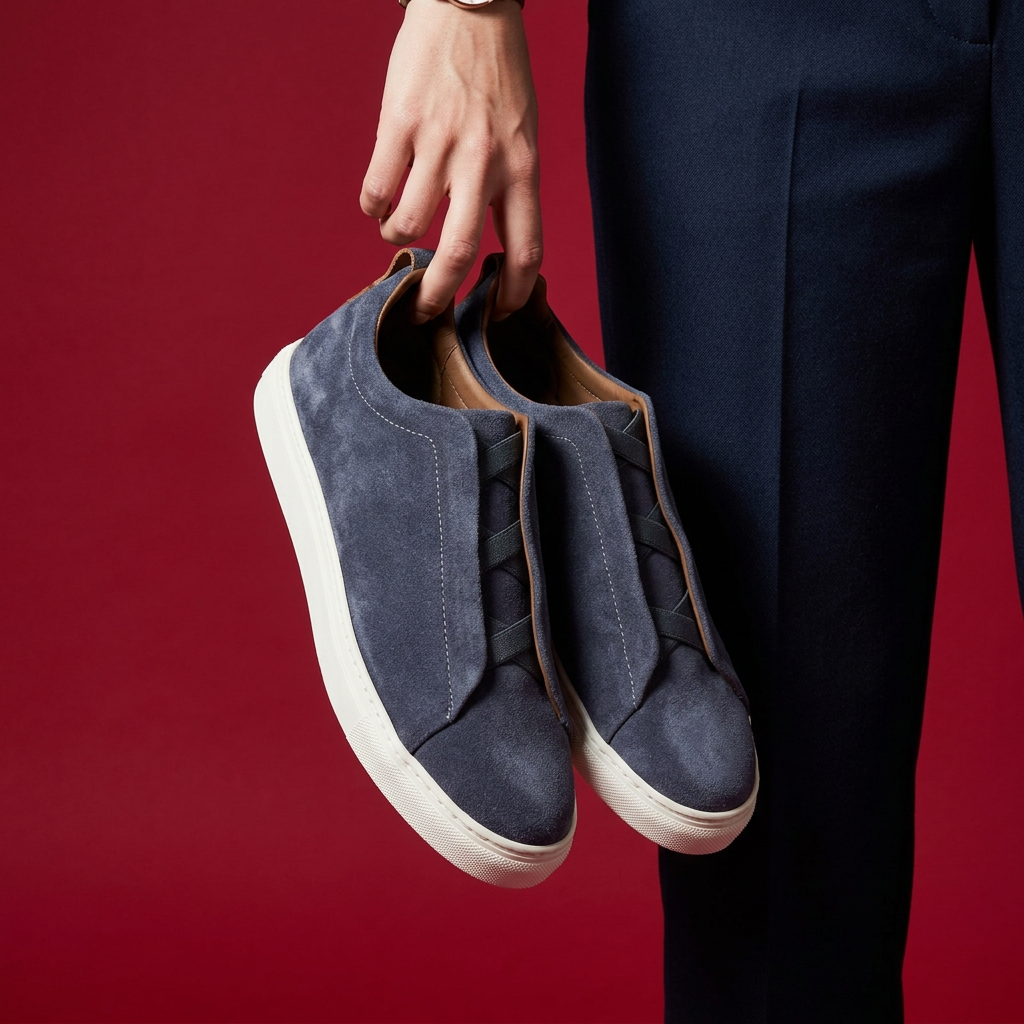 Sneakers de Piel Low Top