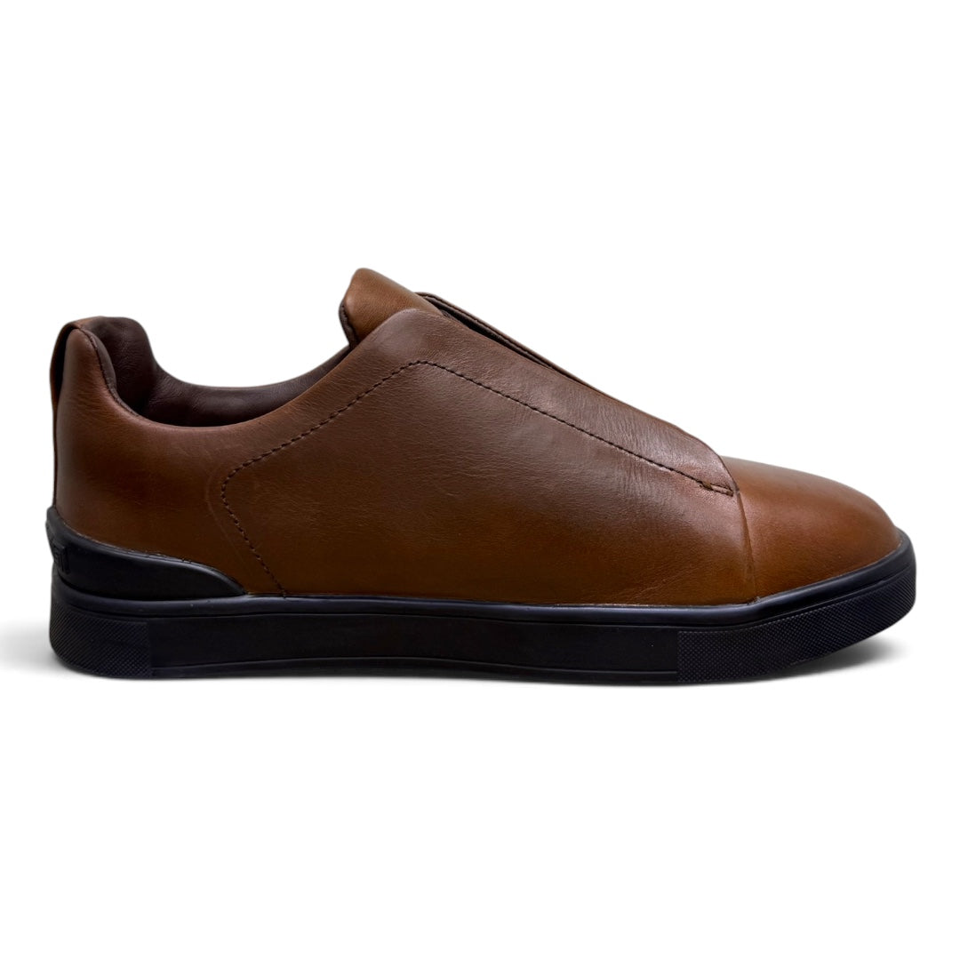 MACRINO- piel cognac