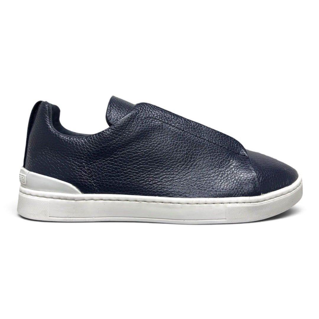MACRINO- piel venado bleu marino