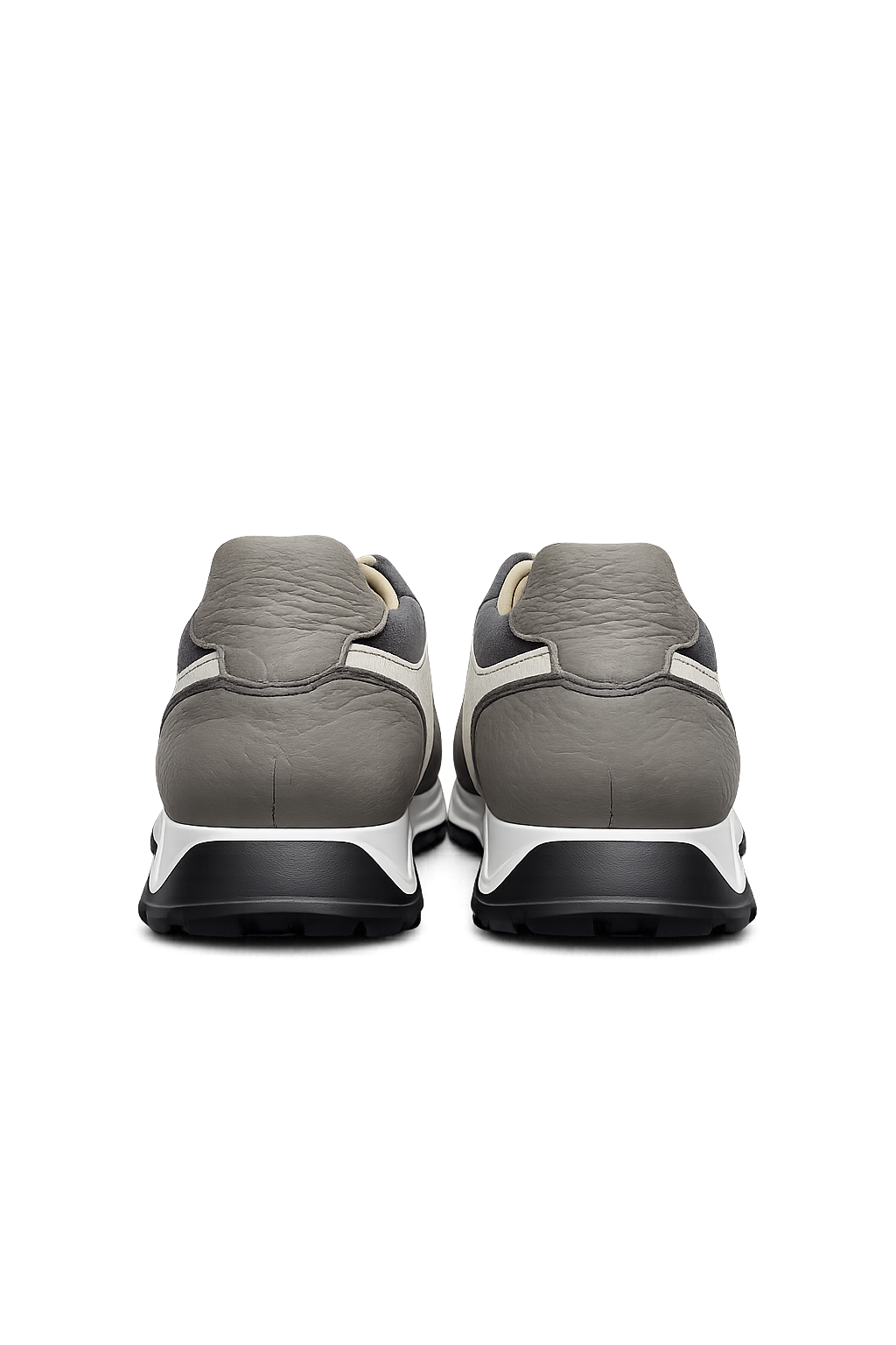 sneaker carson- piel venado gris blanc extralight