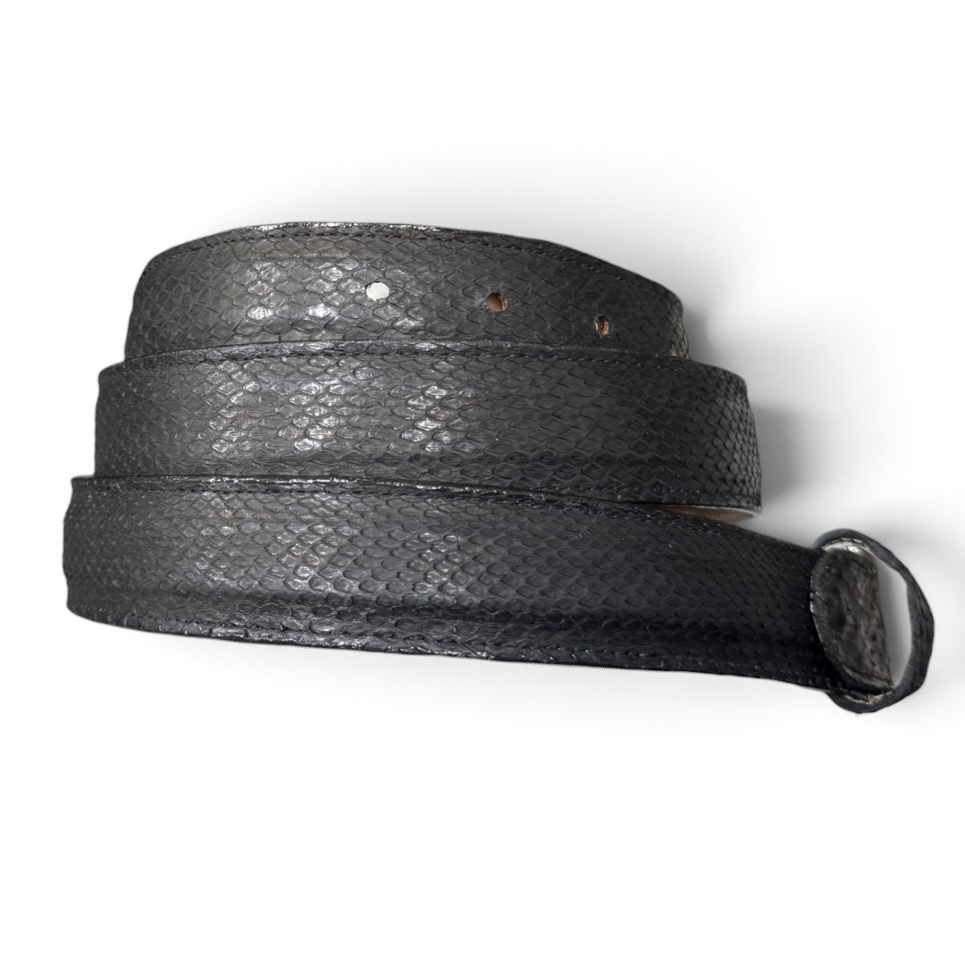 Cinturon de Python black total mate