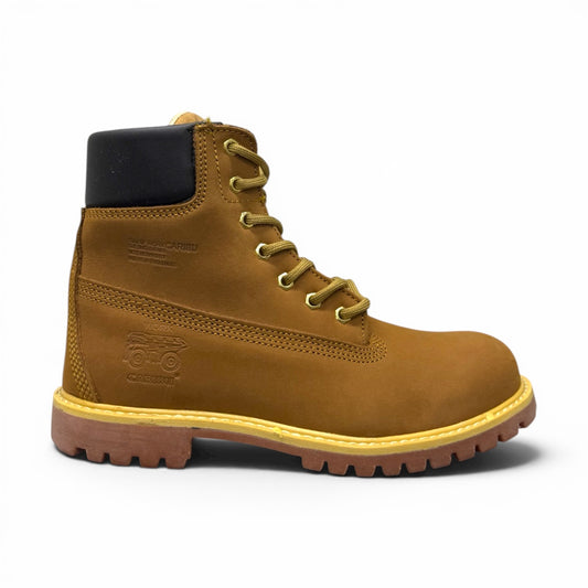 Botas timber piel honey tank