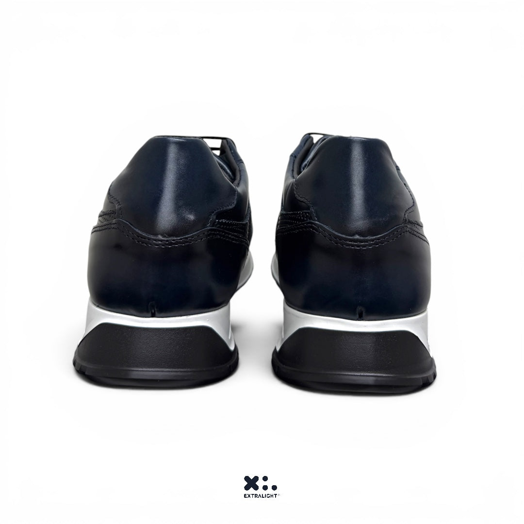 sneaker carson- piel Mantarraya bleu intense extralight