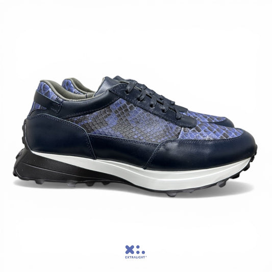 Sneaker 20K piel pulop mezclilla francés extralight®