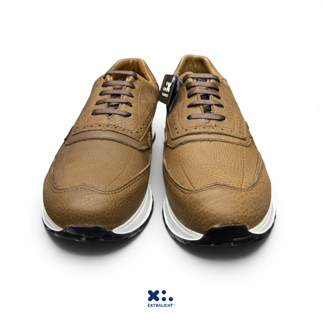 sneaker bostoni - piel venado fango extralight