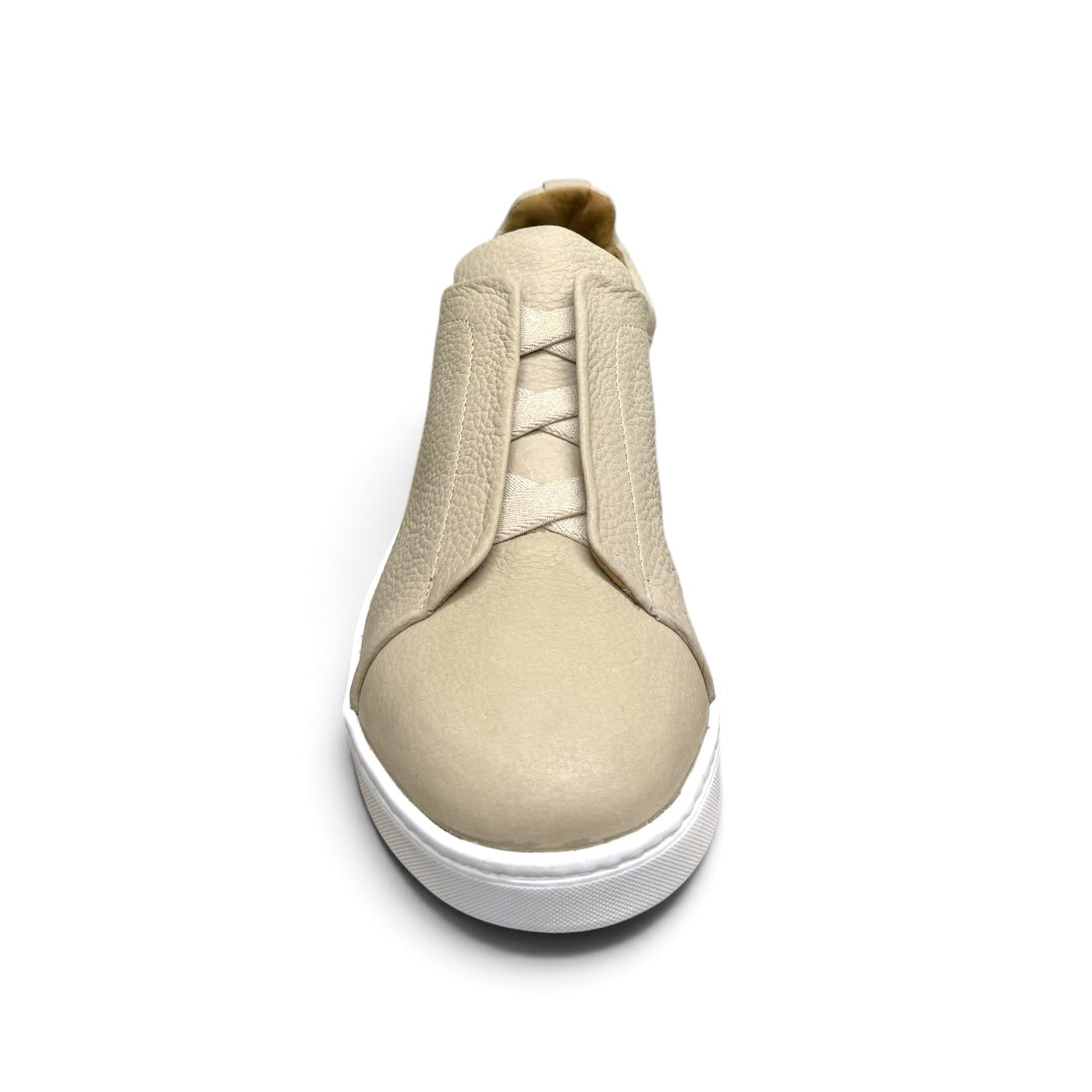MACRINO- piel venado crema nobuck