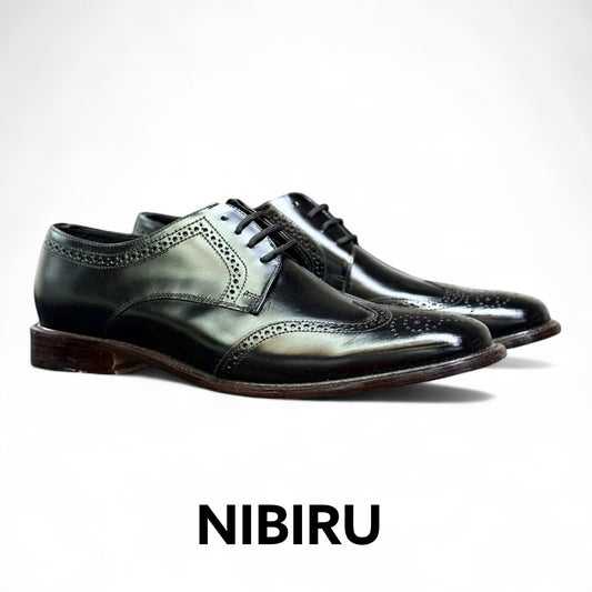Zapato de piel enzo negro