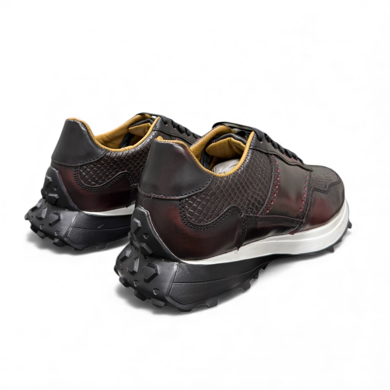 SNEAKER 20K10 SNAKE CAMALEÓN   - piel