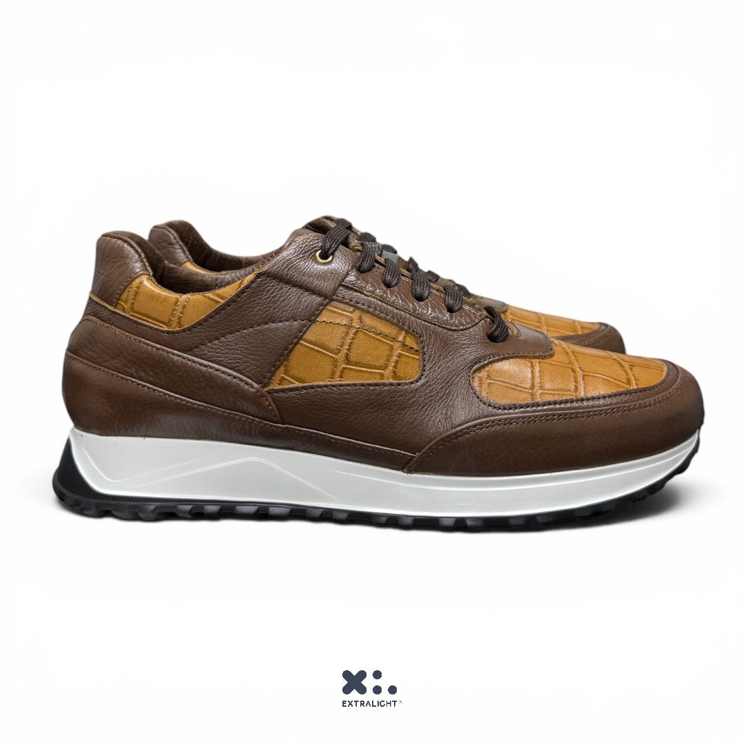 sneaker monclear - honey cocodrilo skin print Extralight®