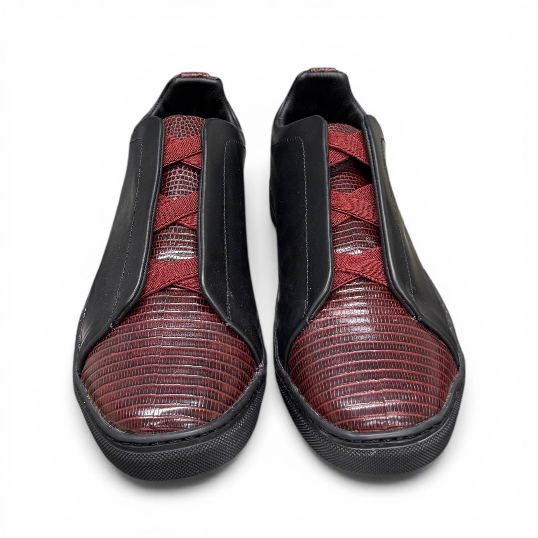 MAISON - piel / lizard red intense
