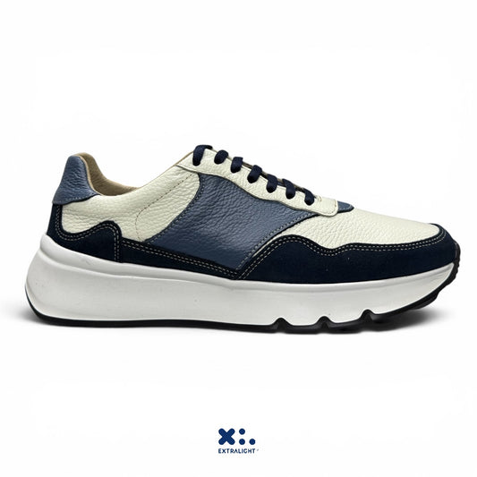 sneaker ralph - piel venado paleta azul Extralight®