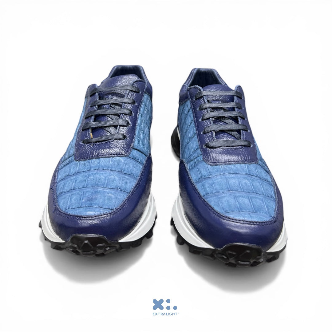 Sneaker 20K piel cayman blue ice  extralight®