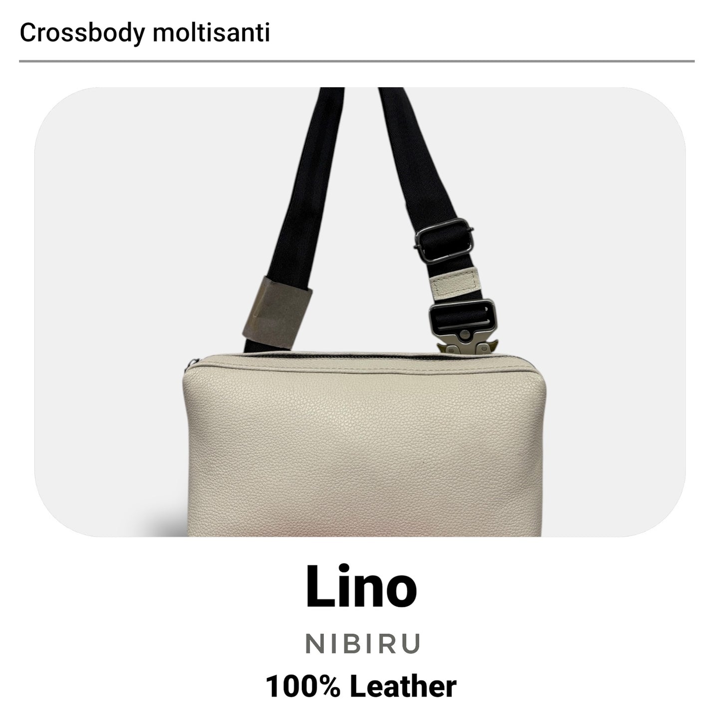 Crossbody de piel moltisanti flother lino