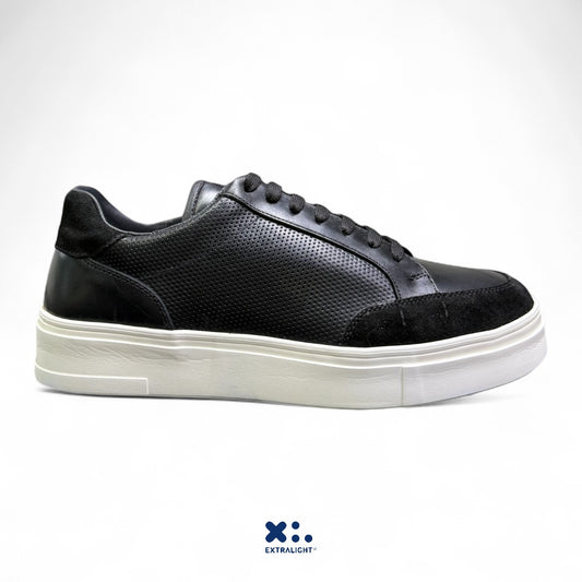 sneaker de piel ted black napa perforado 16k vermil extralight