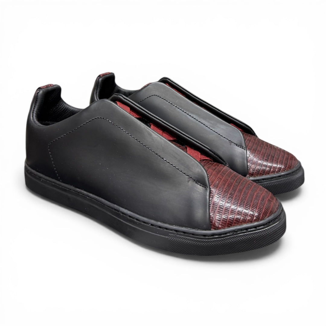 MAISON - piel / lizard red intense