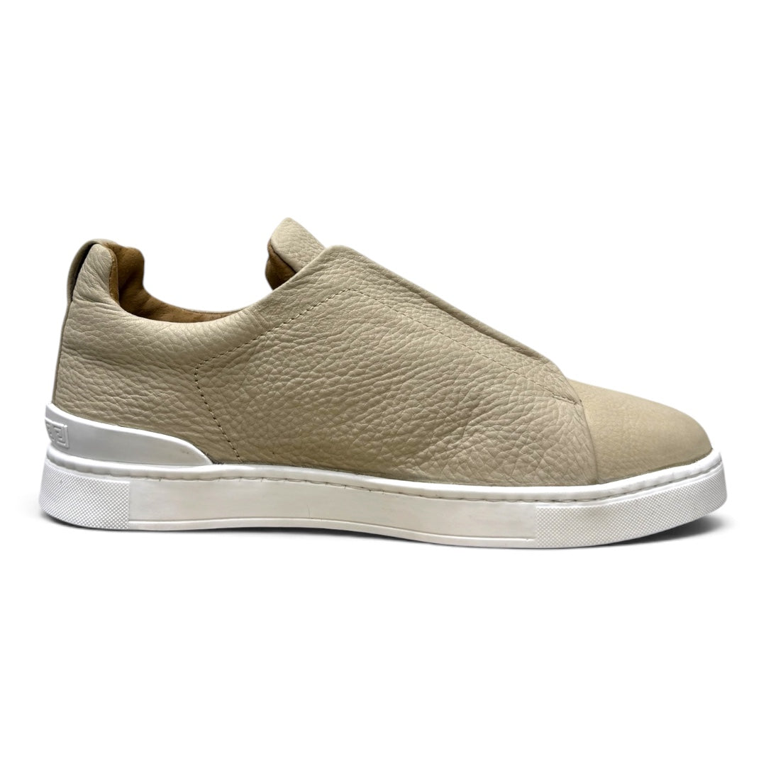 MACRINO- piel venado crema nobuck