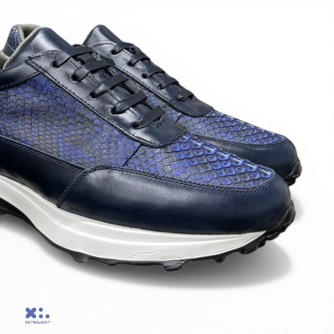 Sneaker 20K piel pulop mezclilla francés extralight®