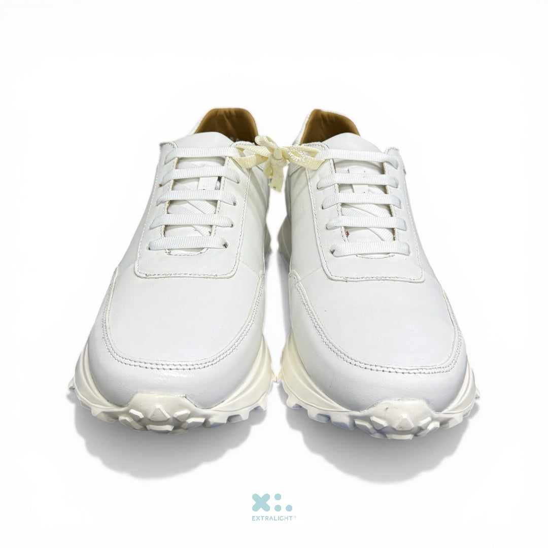 sneakers de piel on white extralight mod james