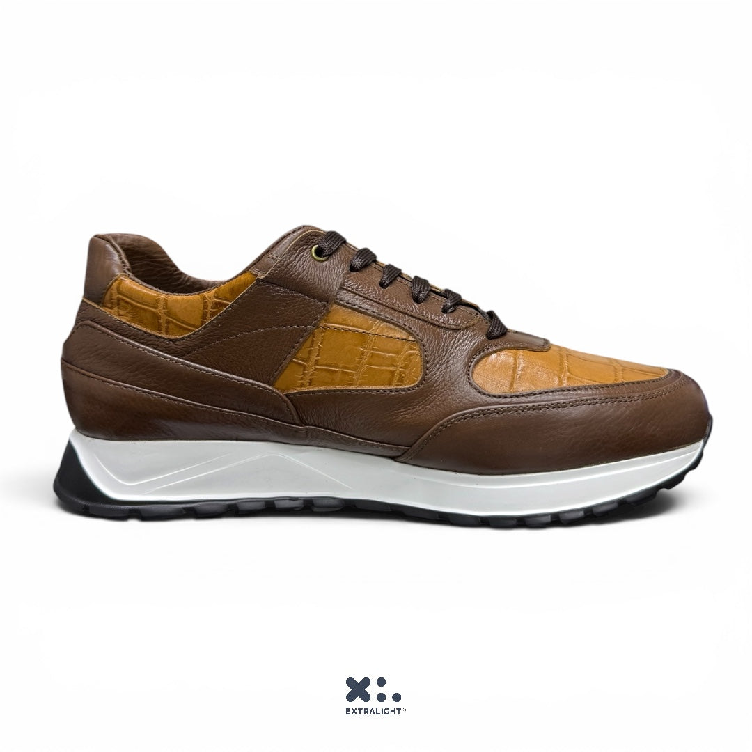 sneaker monclear - honey cocodrilo skin print Extralight®