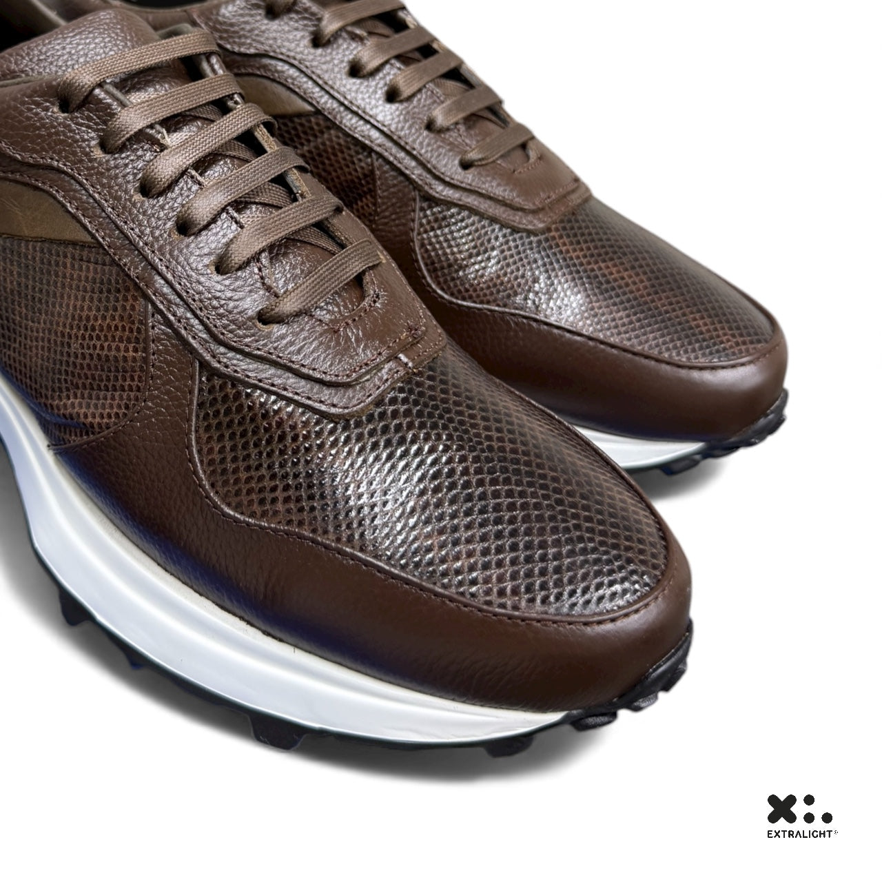 sneaker de piel serpiente de agua carunga legit 20k15 extralight