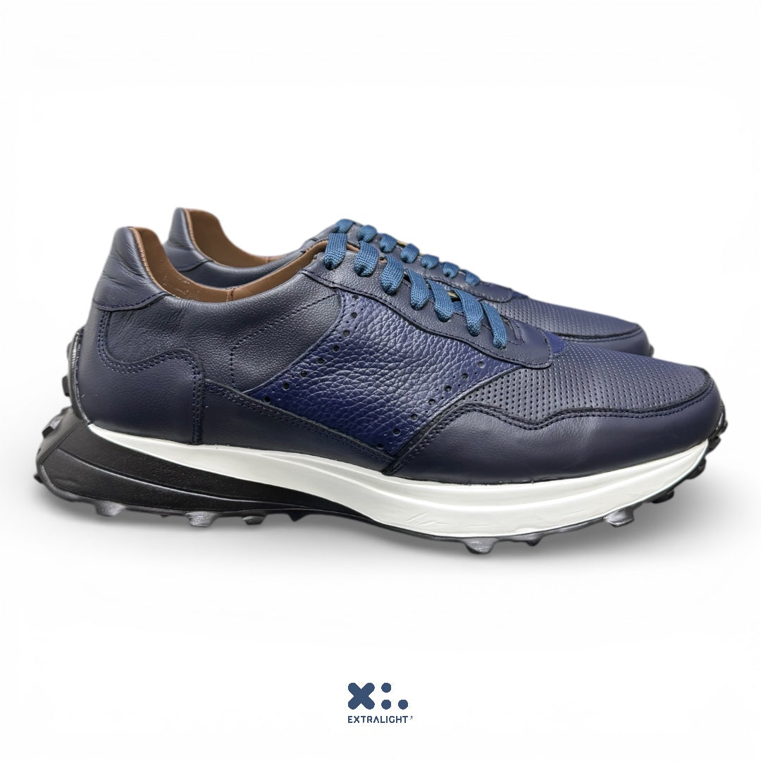 SNEAKER 20K10 marino - piel extralight