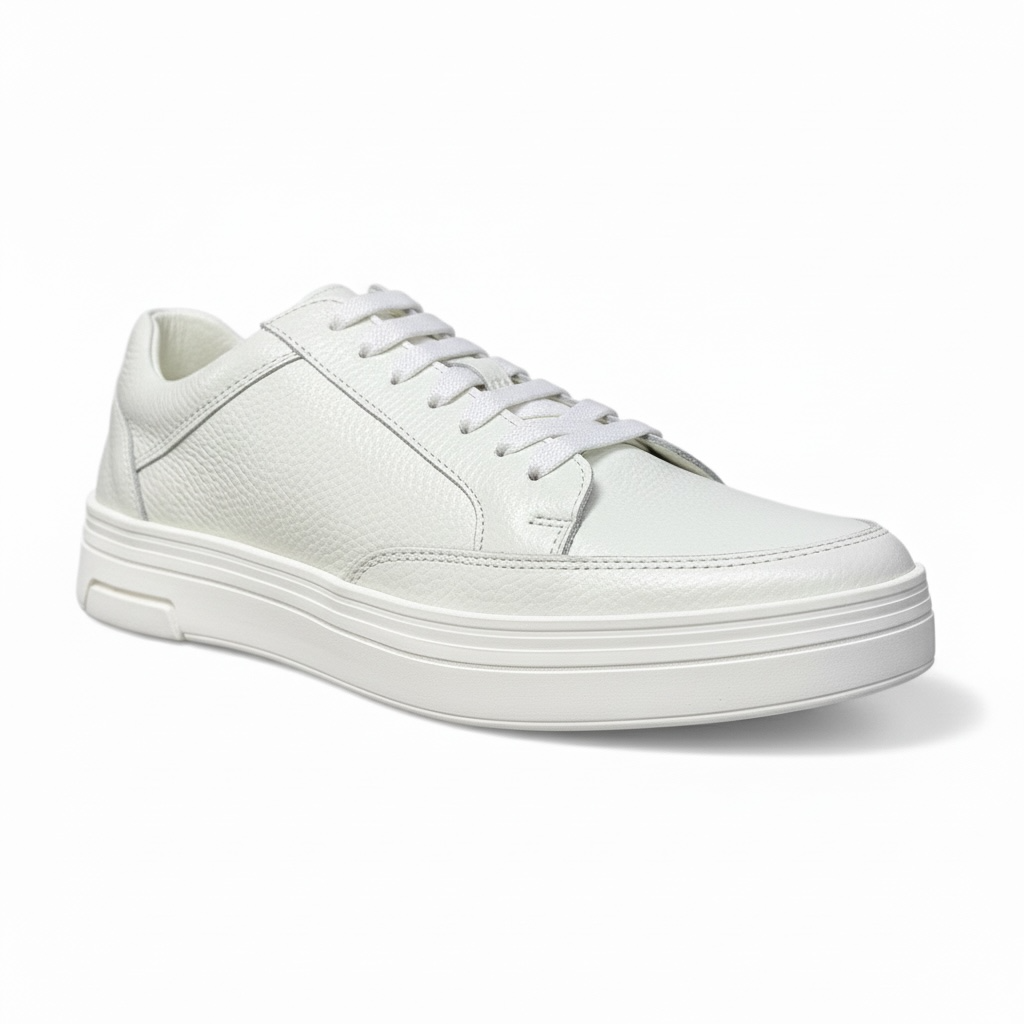 Tenis de piel 9002 - total white