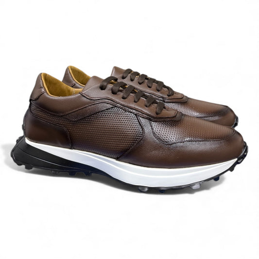SNEAKER 20K15 BROWN - piel extralight