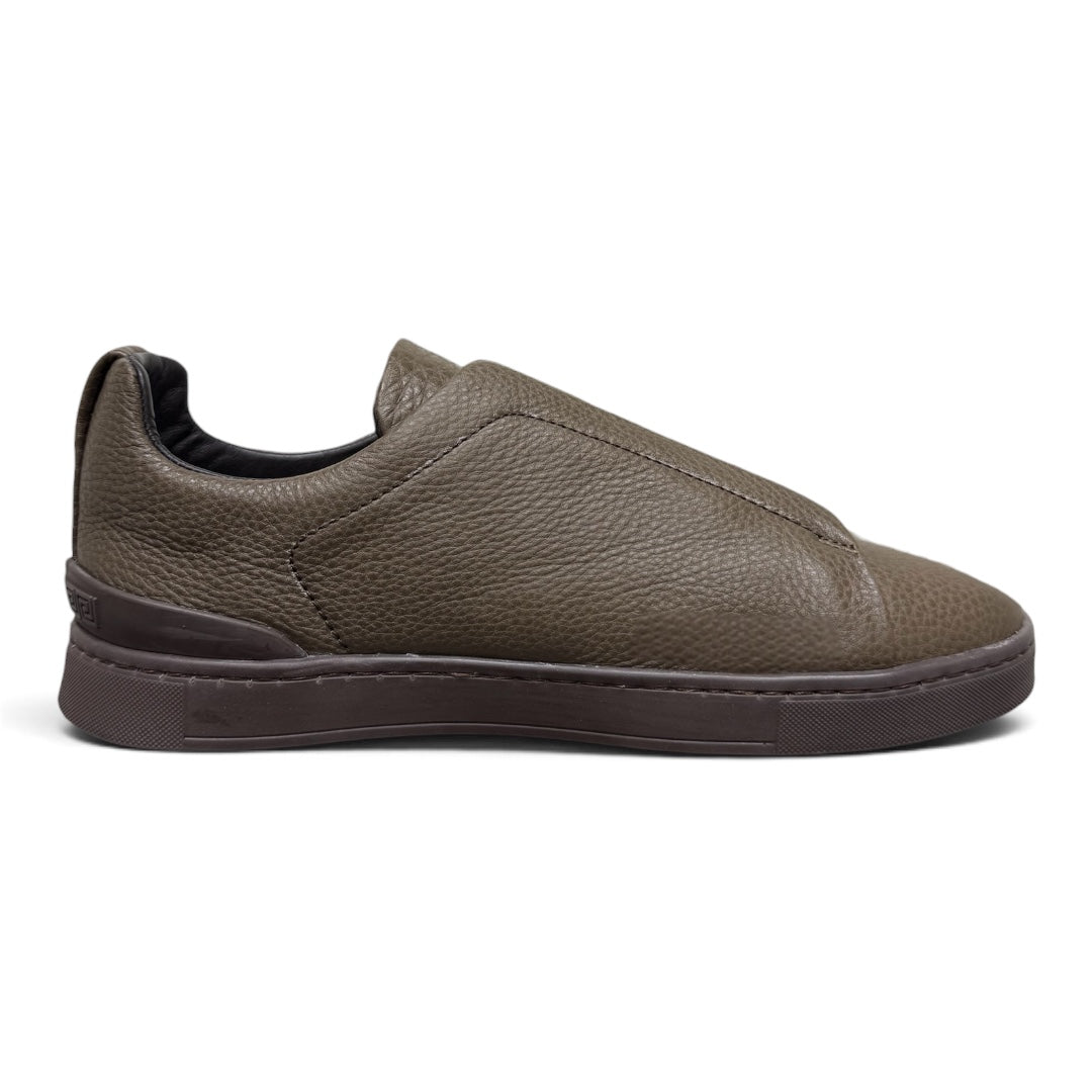 MACRINO- piel venado total panthano Olive