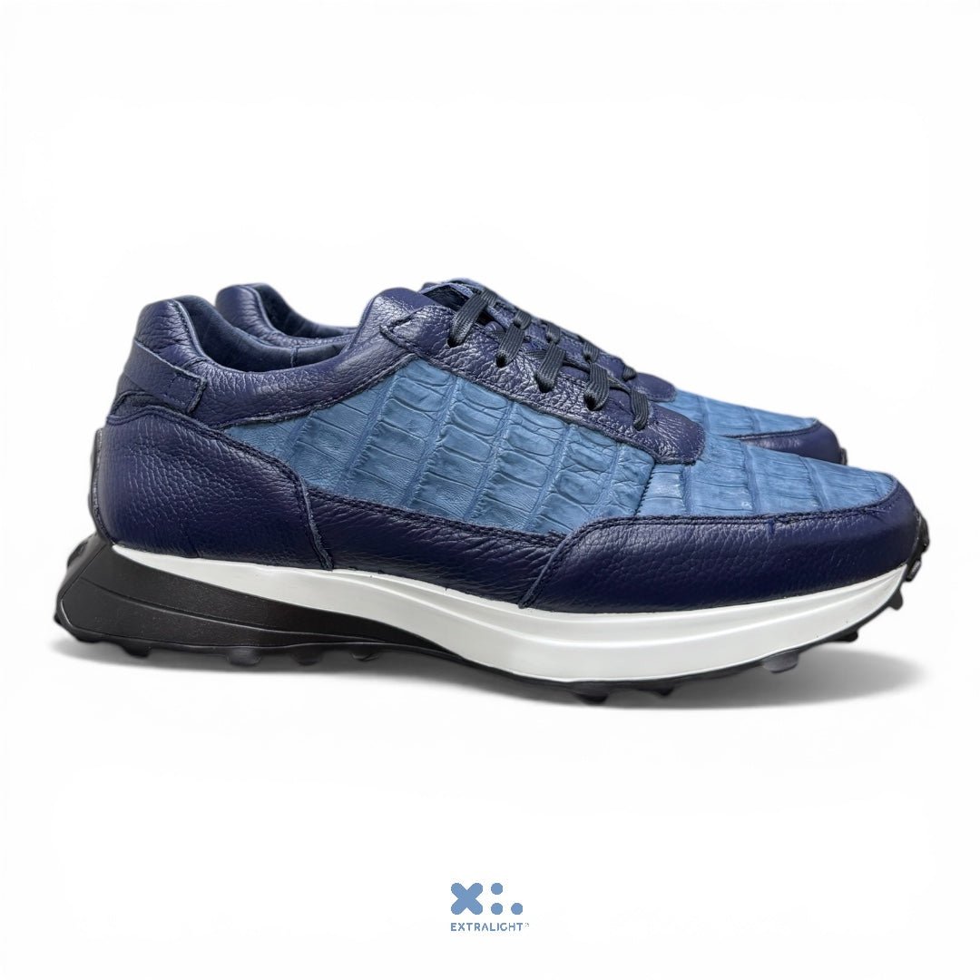Sneaker 20K piel cayman blue ice  extralight®