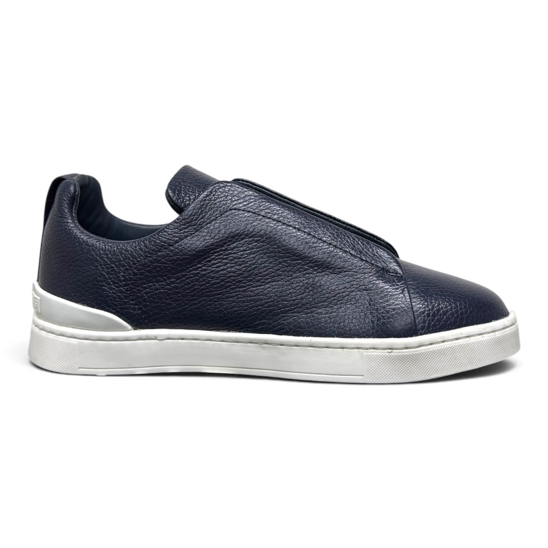 MACRINO- piel venado bleu marino