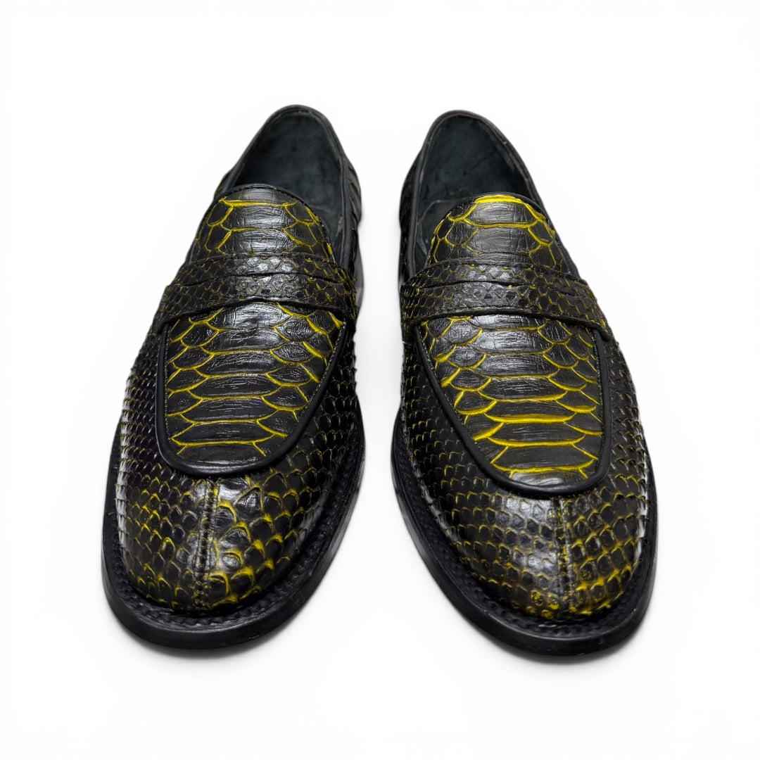 Loafers carmayn piel pyton hornet 🐝