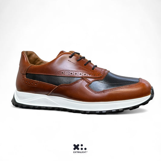 sneaker bostoni - coñac / black extralight