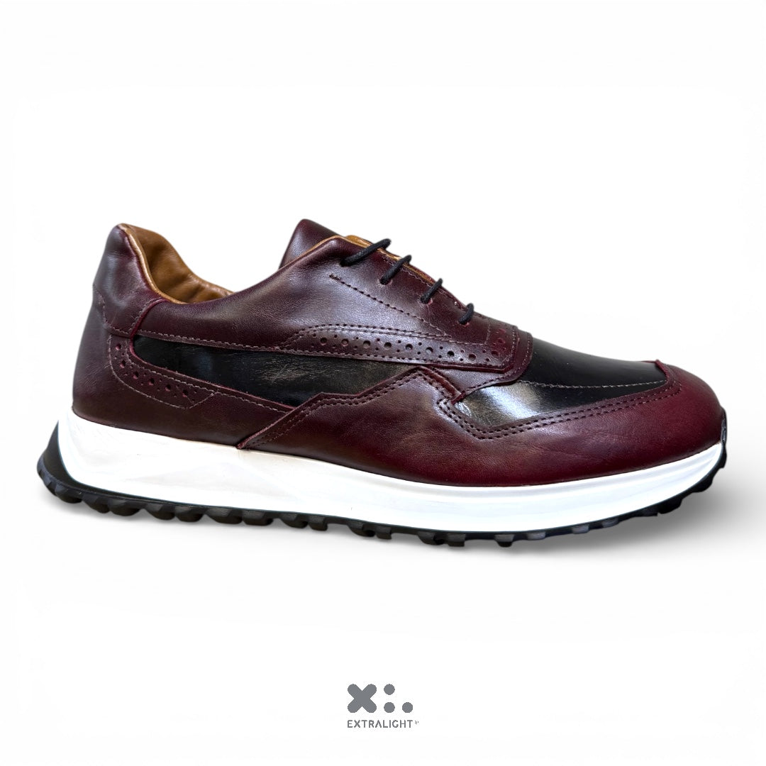 sneaker bostoni - black/vino extralight