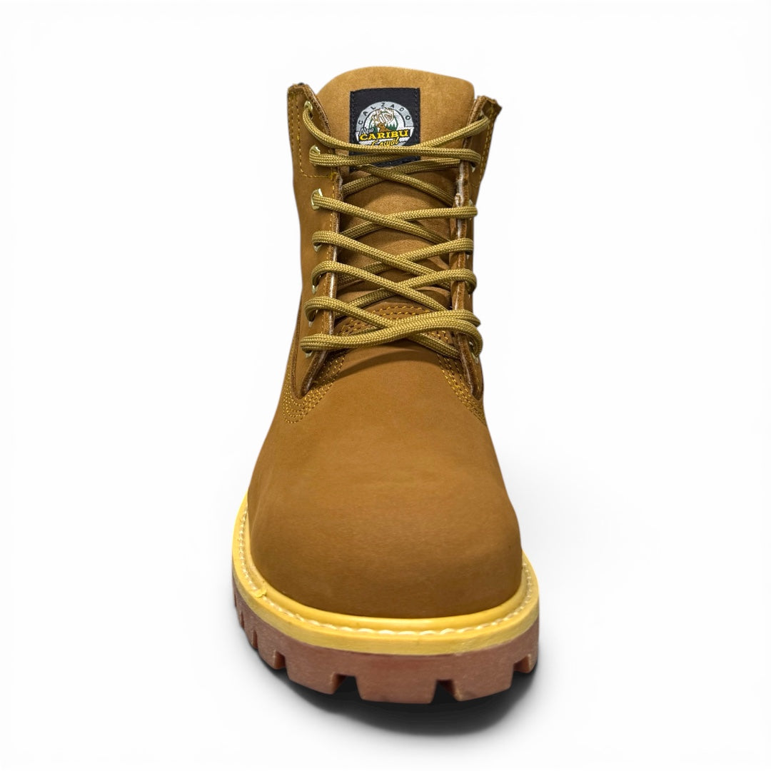 Botas timber piel honey tank