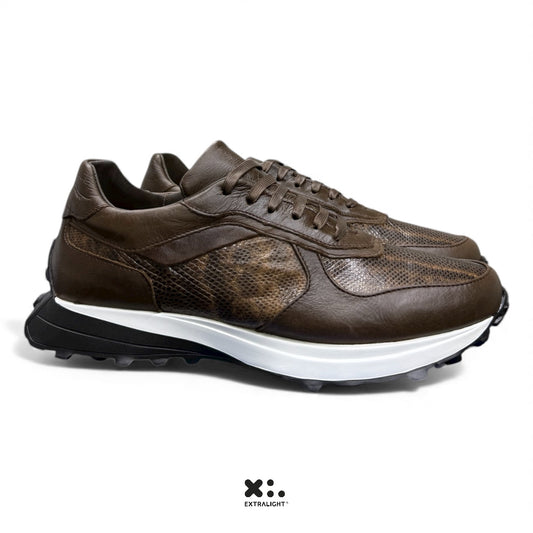 sneaker de piel serpiente de agua carunga legit  20k15 extralight