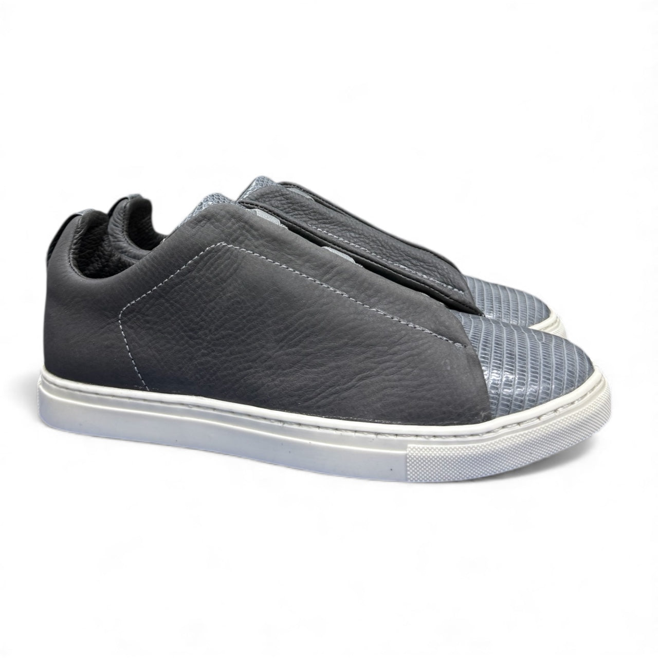 MAISON SILVER - lizard piel