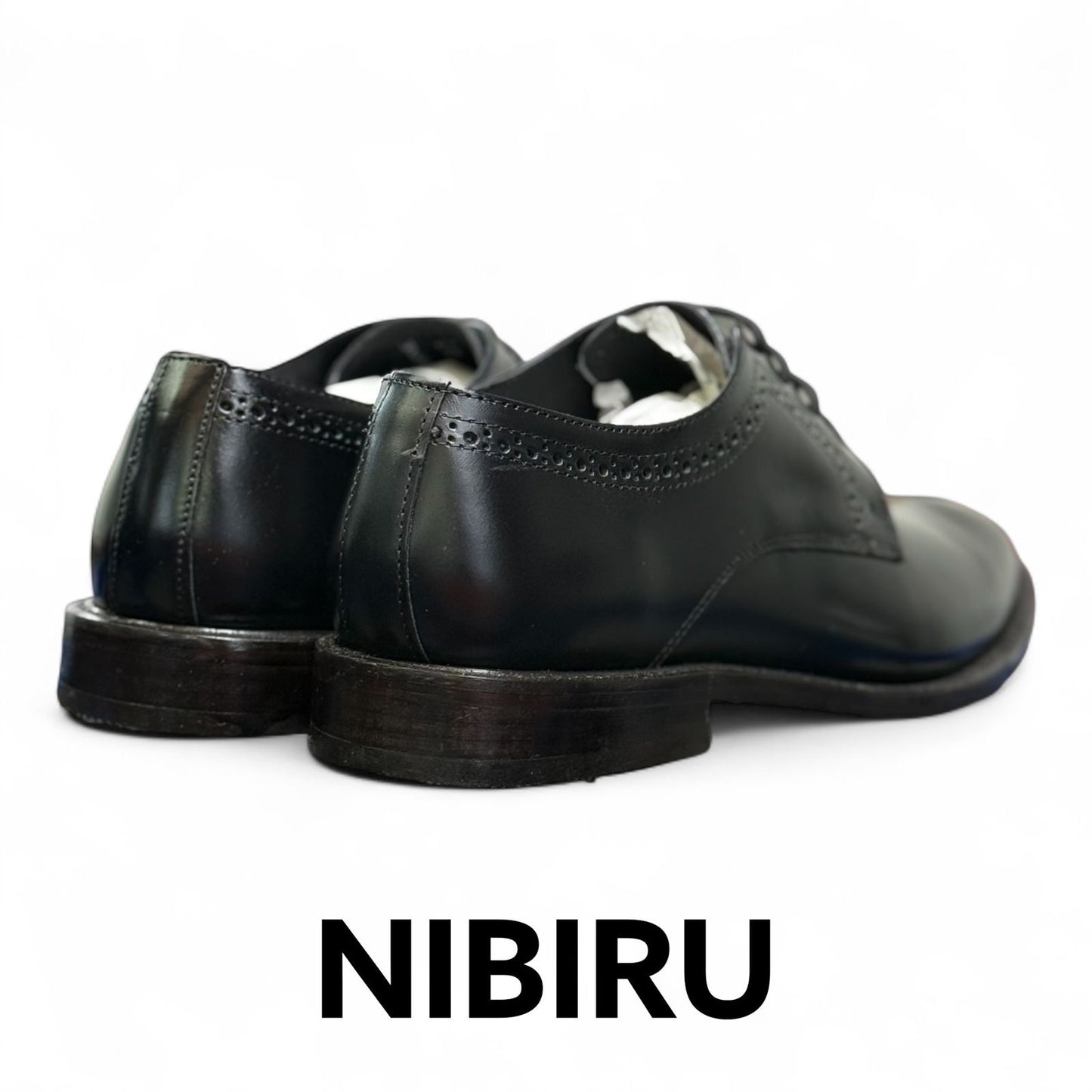 Zapato de piel galeano negro