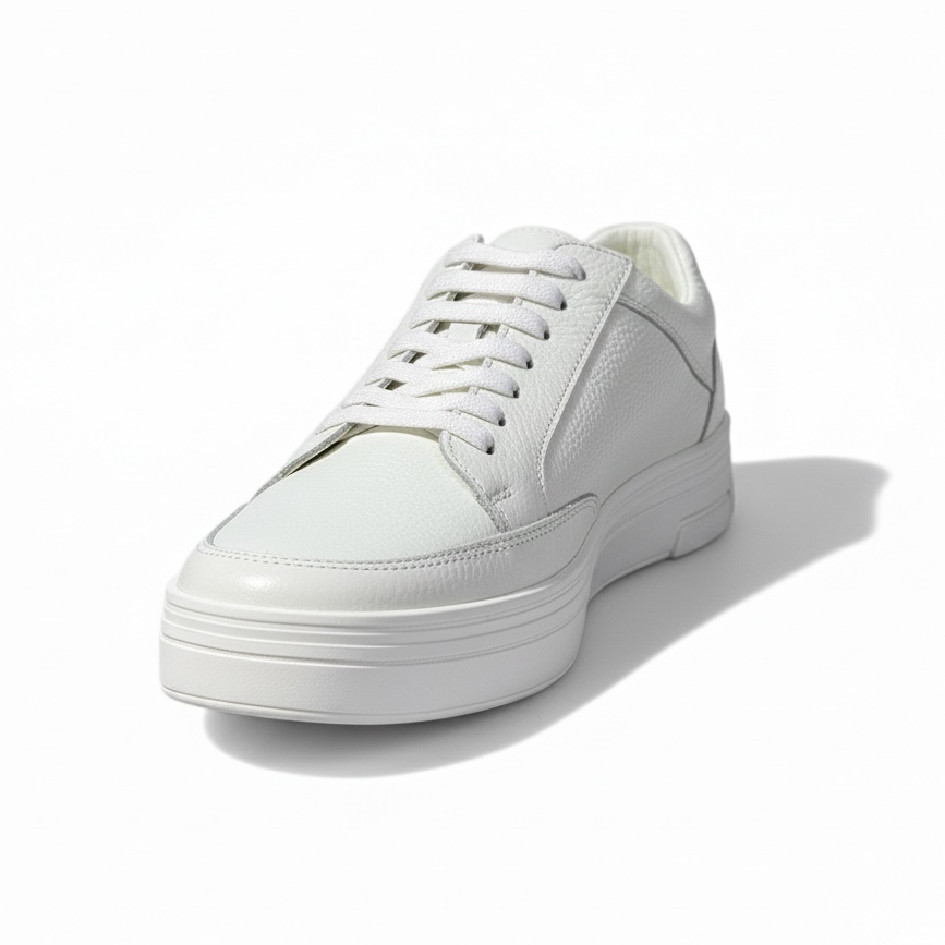 Tenis de piel 9002 - total white