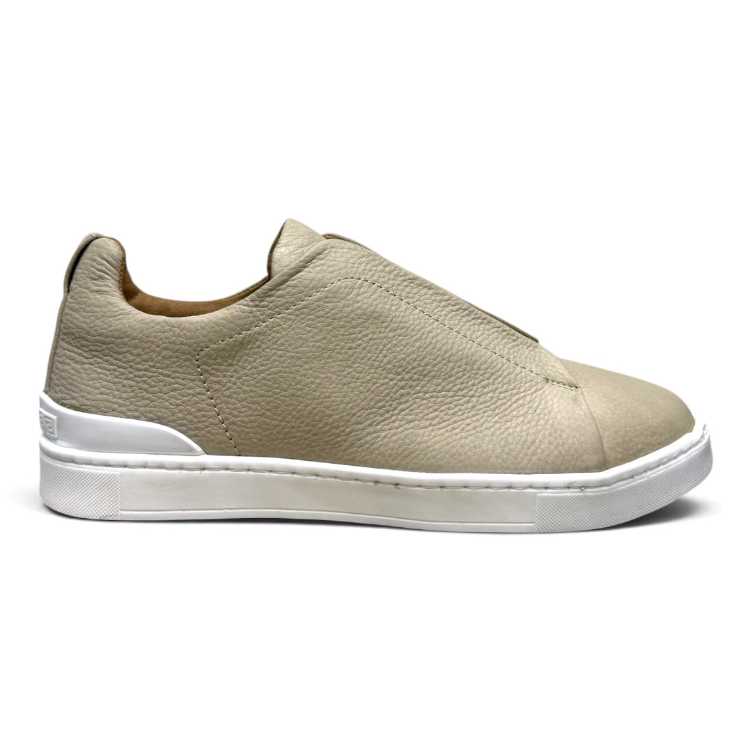 MACRINO- piel venado crema nobuck