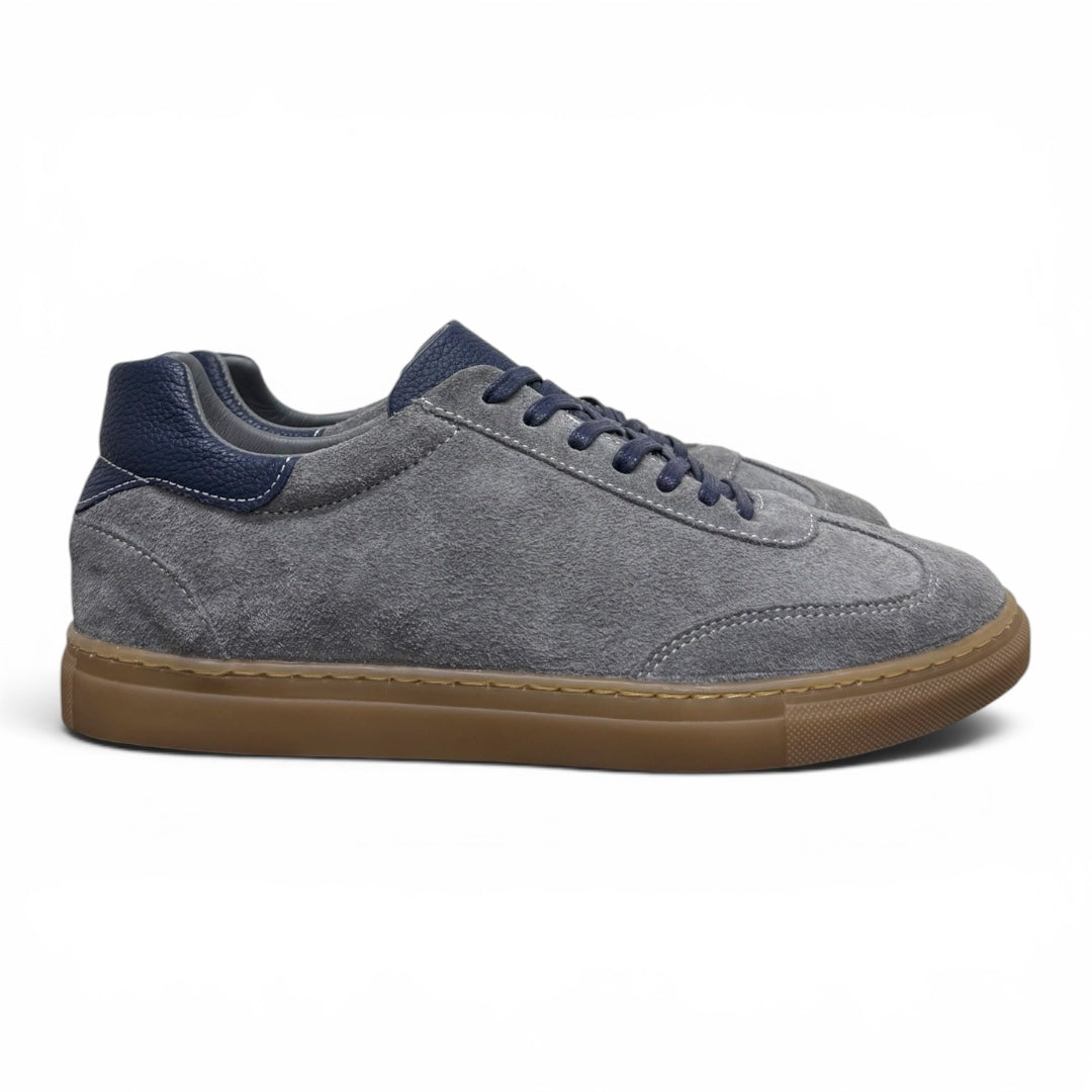 SNEAKER ALICANTE - piel gamuza Oxford